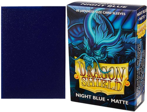 Dragon Shield Matte Japanese Size Sleeves Night Blue (60pcs)