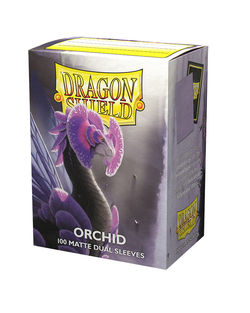 Dragon Shield Dual Matte folije za karte Standardna veličina Orchid (100 kom)
