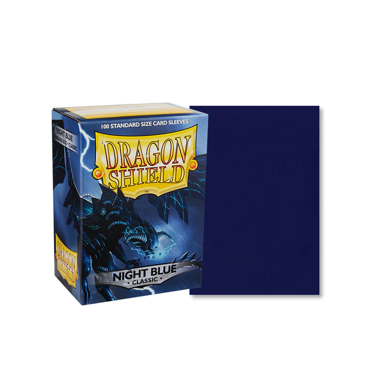 Dragon Shield Brushed Art Standard Size Night Blue folije za karte (100 kom)