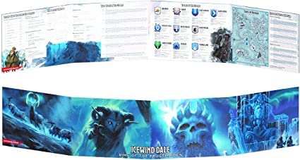 Dungeons & Dragons: Icewind Dale - Rime of the Frostmaiden DM Screen