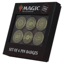MTG Set of Six Limited Edition Mana Symbol Pin Badges