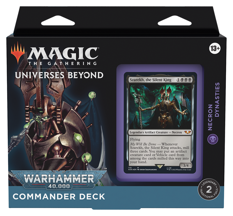 MTG Commander Deck Warhammer 40k | Limited Collaboration MTG Commander Deck Warhammer 40k | Limited Collaboration