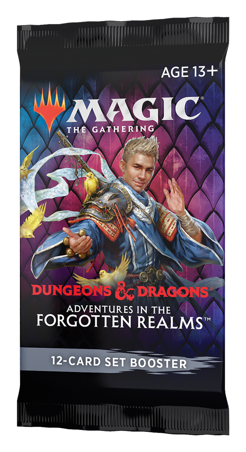 MTG Adventures in the Forgotten Realms Set Booster Pack