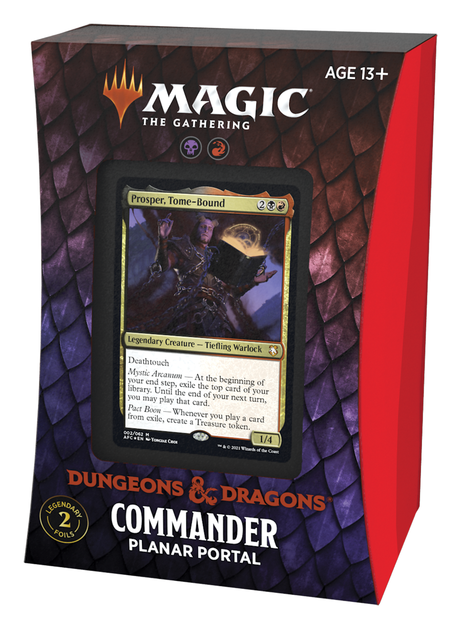 MTG Adventures in the Forgotten Realms Commander deck