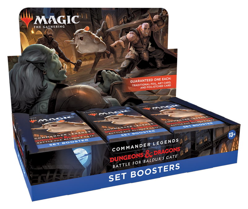 MTG D&amp;D Battle for Baldur's Gate Booster Box (18 paketa)