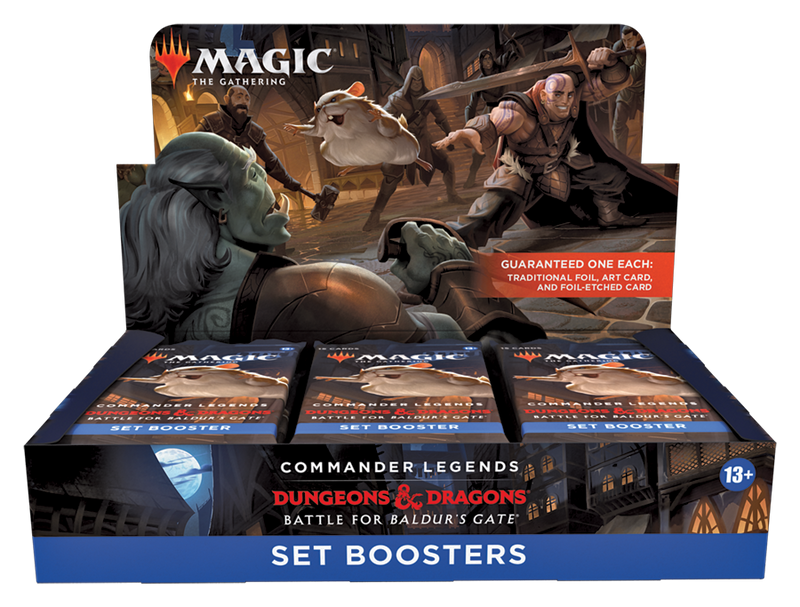 MTG D&D Battle for Baldur's Gate Set Booster Box (18 packs)