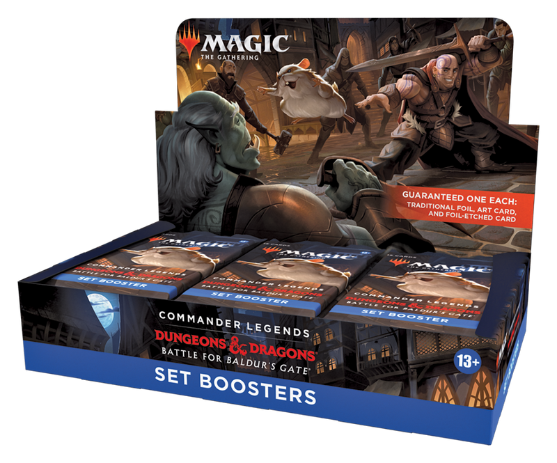 MTG D&amp;D Battle for Baldur's Gate Booster Box (18 paketa)