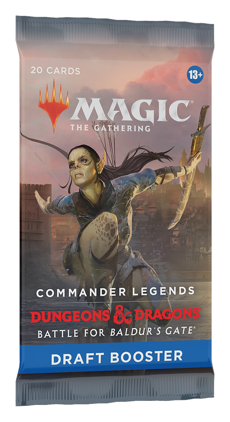 MTG D&D Battle for Baldur's Gate Draft Booster Pack (20 cards)