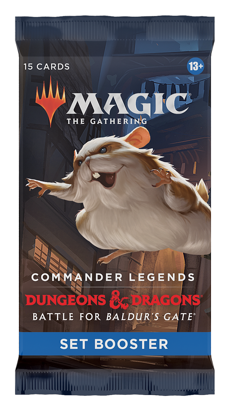 mtg dnd booster box MTG D&D Battle for Baldur's Gate Set Booster Pack (15 cards)