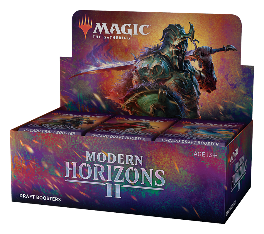 draft box vs booster box MTG: Modern Horizons 2 - Draft Booster Box (36 Packs)