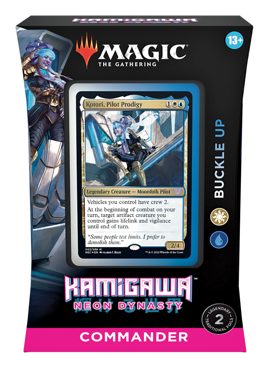 mtg kamigawa neon dynasty commander deck Kamigawa: Universes Beyond: Doctor Who Commander Deck:Timey-Wimey Lukvuzo 10 in 1 draw