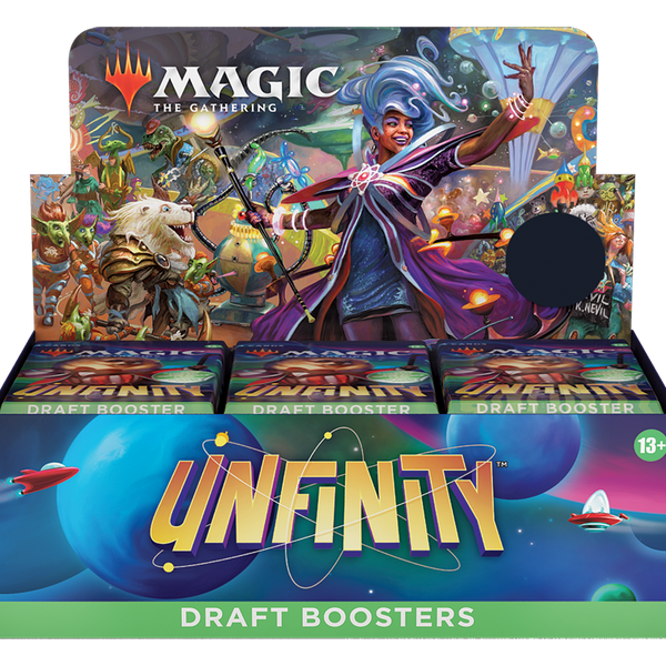 unfinity set booster box Wizards of the Coast Magic The Gathering Draft - 36 Pack for sale online Pulled 3 shocked lands and
