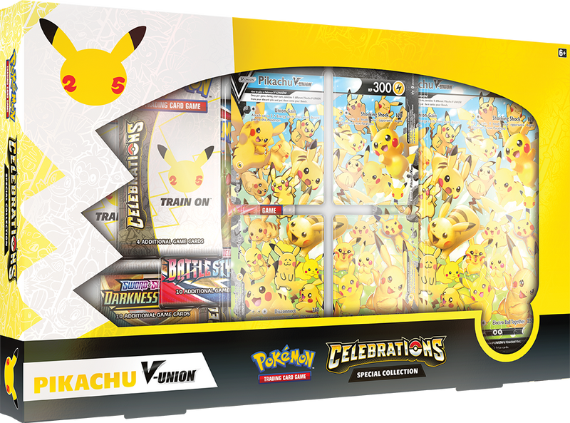 Pokémon TCG: Celebrations - Pikachu V-UNION Collection - Preorder