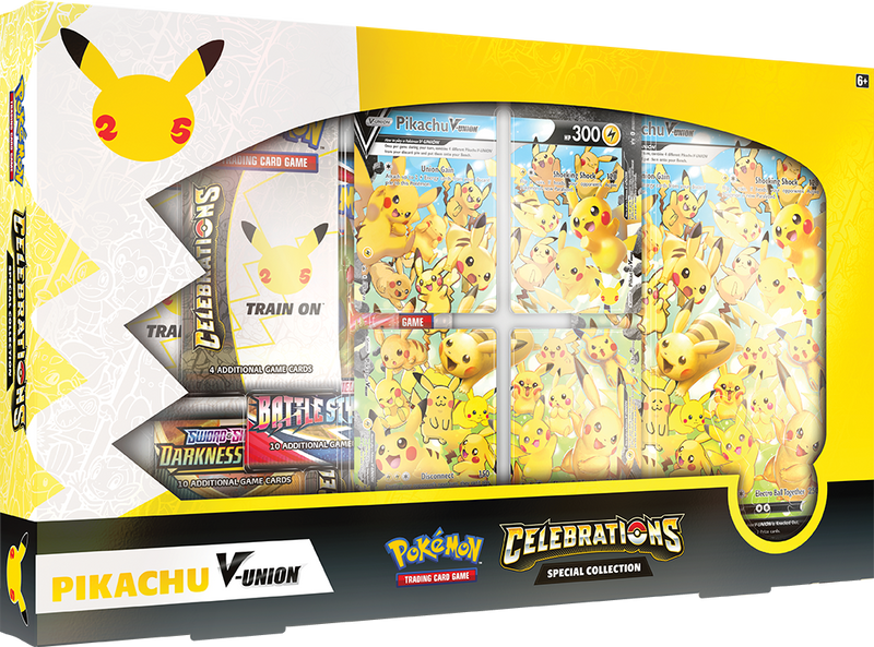 Pokemon TCG Celebrations Pikachu V-UNION Collection Pokemon TCG Celebrations Pikachu V-UNION Collection