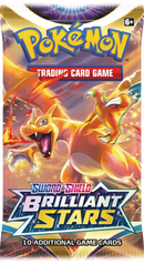 Pokemon TCG Brilliant Stars Sleeved Booster Pack (10 cards)