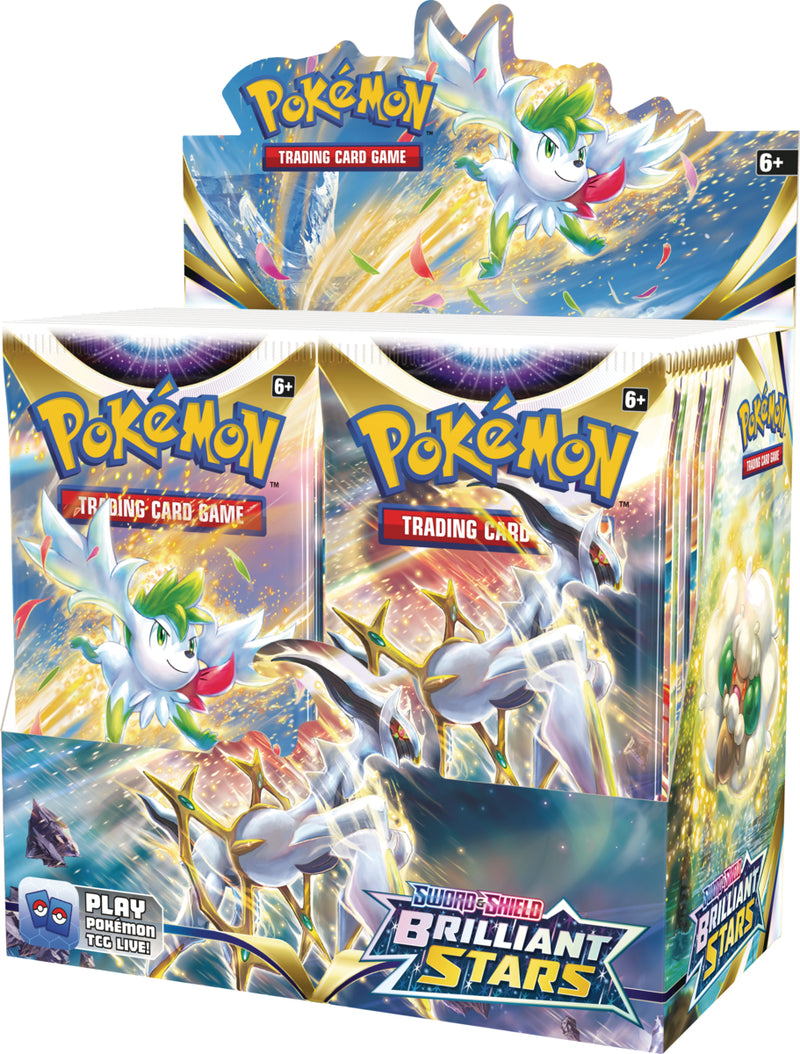 911 pokemon card Pokemon Brilliant Stars Booster Box