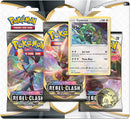 Pokemon TCG SWSH Rebel Clash 3-pack Blister