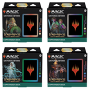 mtg lotr commander decks all 4