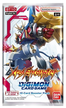 Digimon kartaška igra Xros Encounter BT10 Booster Pack (12 karata)