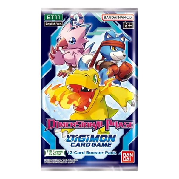 Digimon Dimensional Phase BT11 Booster Pack