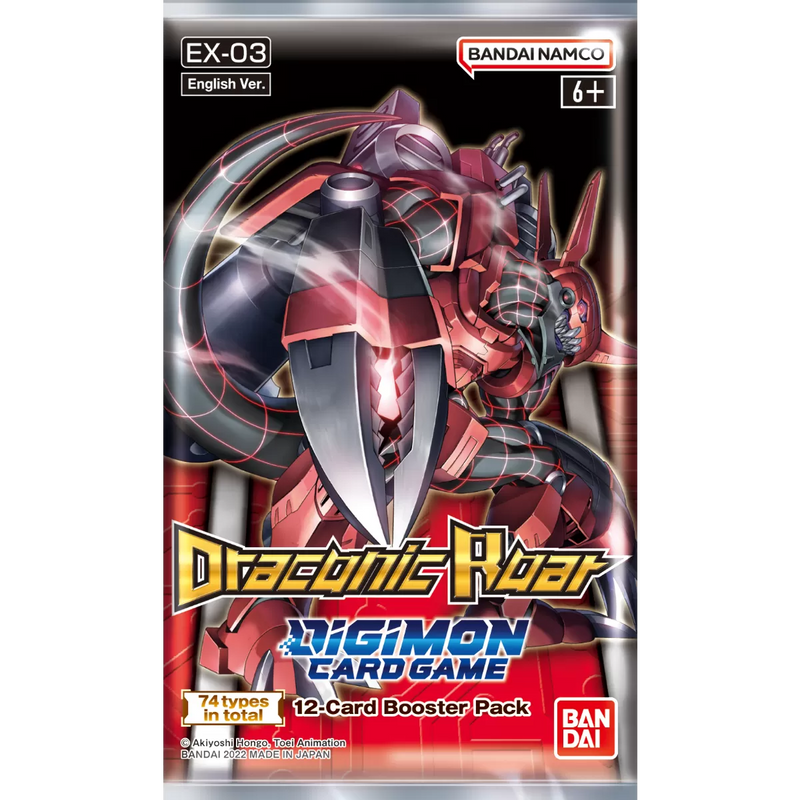 digimon card game ex03 Digimon CG Draconic Roar Booster Pack EX03