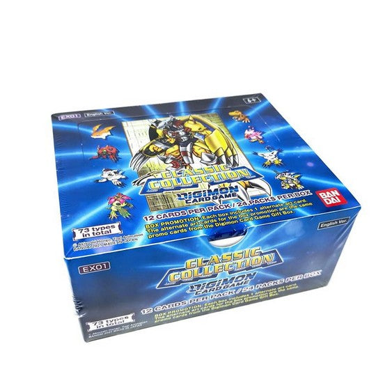 Digimon Classic Collection EX01 Booster Box (24 packs)