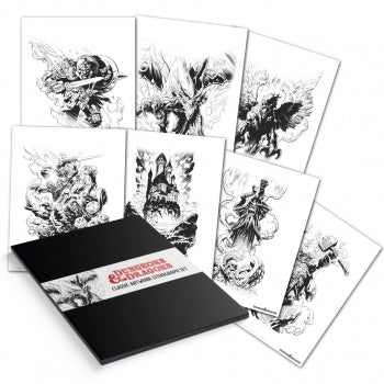 Dungeons & Dragons Classic Artwork Lithograph Set