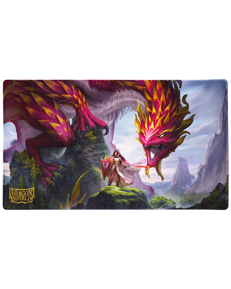 Dragon Shield Playmat - Cornelia Pink Dragon