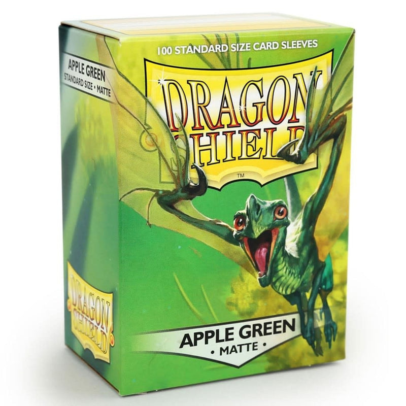Dragon Shield Matte Standard Size Sleeves Apple Green (100pcs)