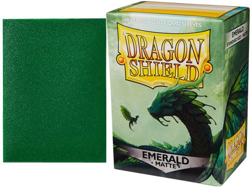 Dragon Shield Matte folije za karte standardna veličina Emerald (100 kom)