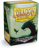 Dragon Shield: Standard Size Matte Sleeves - Emerald (100pcs)