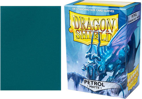 Dragon Shield Matte Standard Size Sleeves Petrol (100pcs)