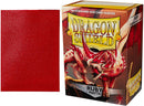 Dragon Shield: Standard Size Matte Sleeves - Ruby (100pcs)