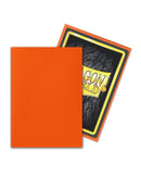 Dragon Shield Matte Tangerine Standard size Deck Protector