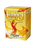 Dragon Shield: Standard Size Matte Sleeves - Yellow (100pcs)