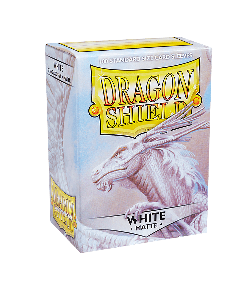 Dragon Shield Matte folije za karte standardna veličina Bijela (100 kom)