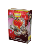 Dragon Shield Brushed Art folije za karte japanske veličine - Valentinovo Zmaj 2022. (60 komada)