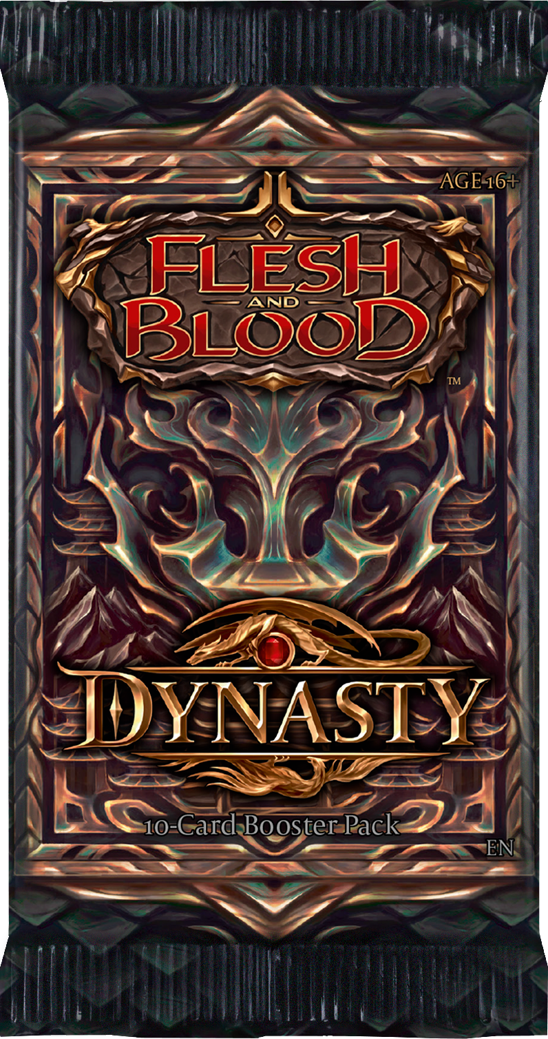Flesh and Blood Dynasty Booster Pack (10 cards)