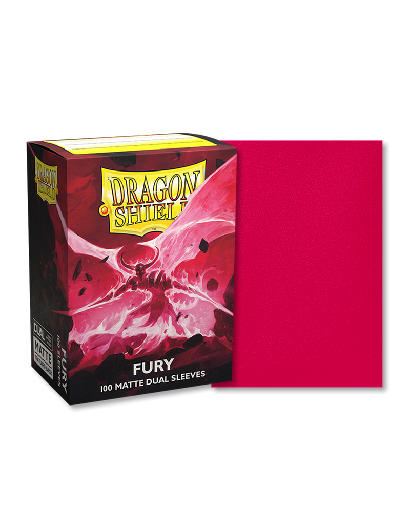 Dragon Shield Dual Matte folije za karte standardne veličine Fury (100 kom)