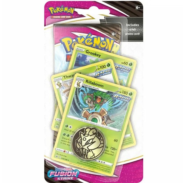 Pokemon TCG Fusion Strike Premium Checklane Blister Pokemon TCG Fusion Strike Premium Checklane Blister