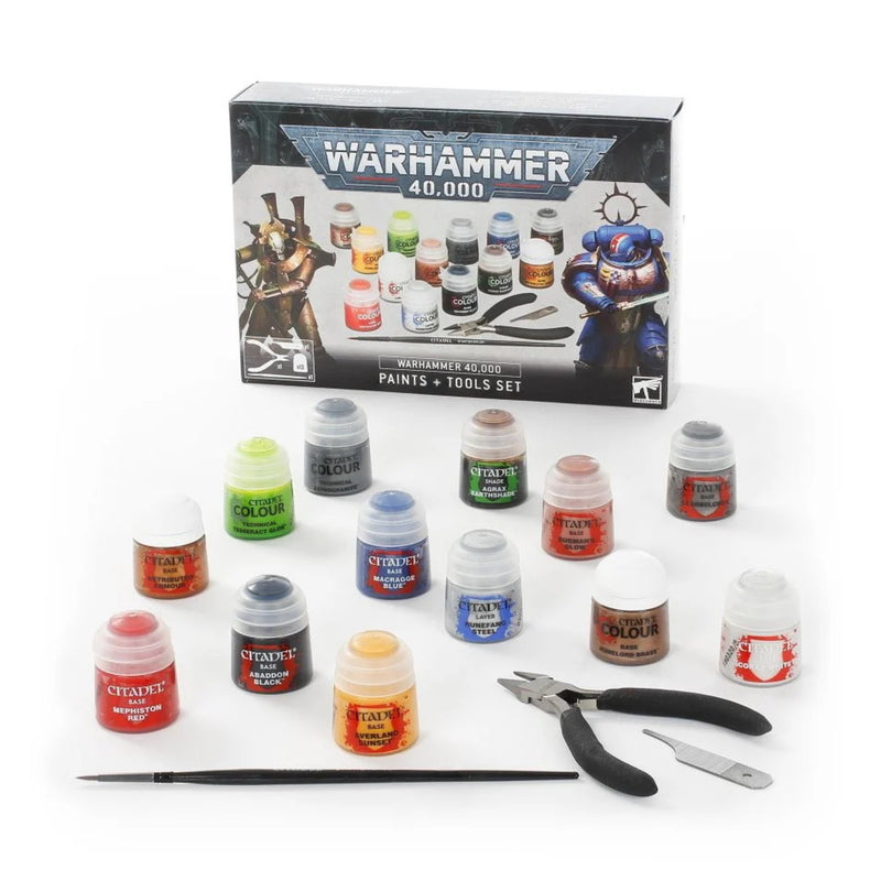 Warhammer 40k boje + set alata