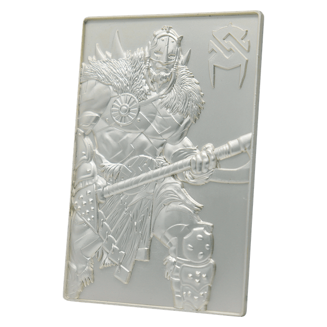 MTG Limited Edition Silver Plated Metal Collectible Card