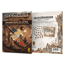 Gloomhaven: Jaws of the Lion Removable Sticker Set & Map