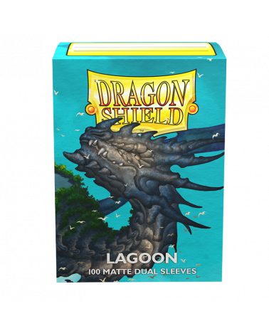 Dragon Shield Dual Matte Standard Size Sleeves Lagoon (100pcs)