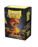 Dragon Shield: Standard Size Matte Dual Sleeves - Lightning (100pcs)