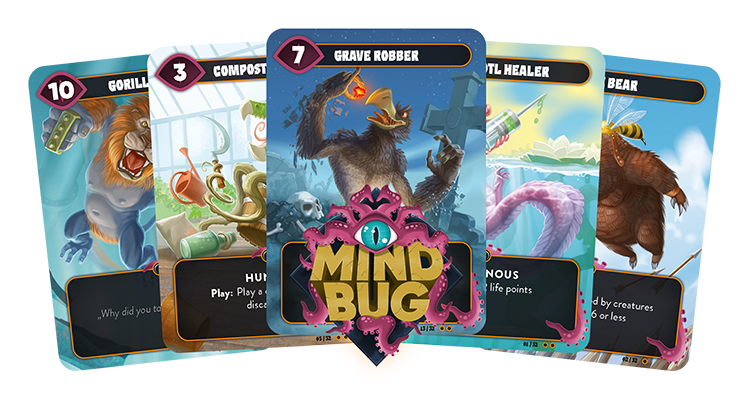 mindbug cards example card game 2 player fun exciting