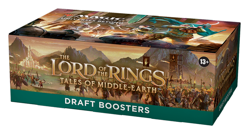 MTG Lord of the Rings Draft Booster Box | Draft & Sealed Format MTG Lord of the Rings Draft Booster Box | Draft & Sealed Format