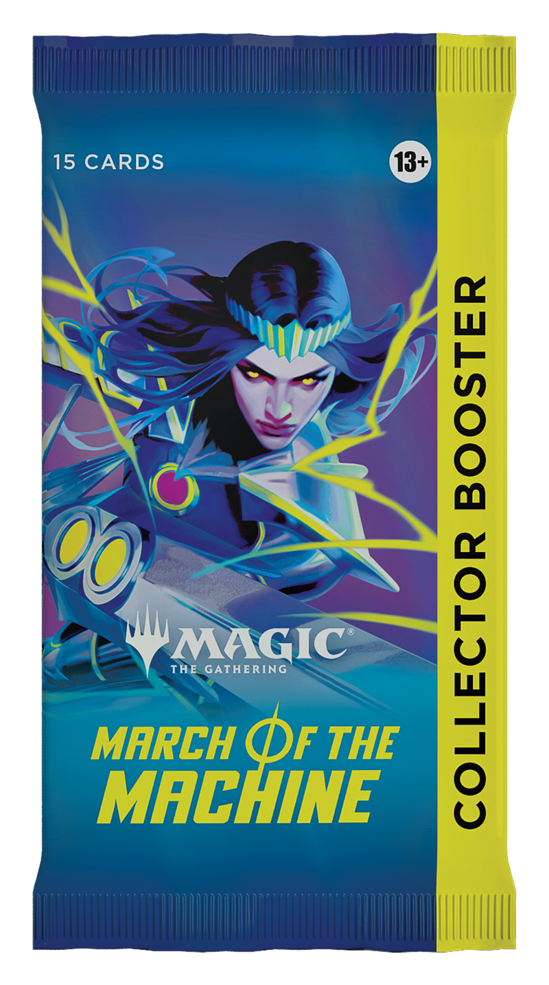 MTG March of the Machine Collector Booster Pack (15 cards)