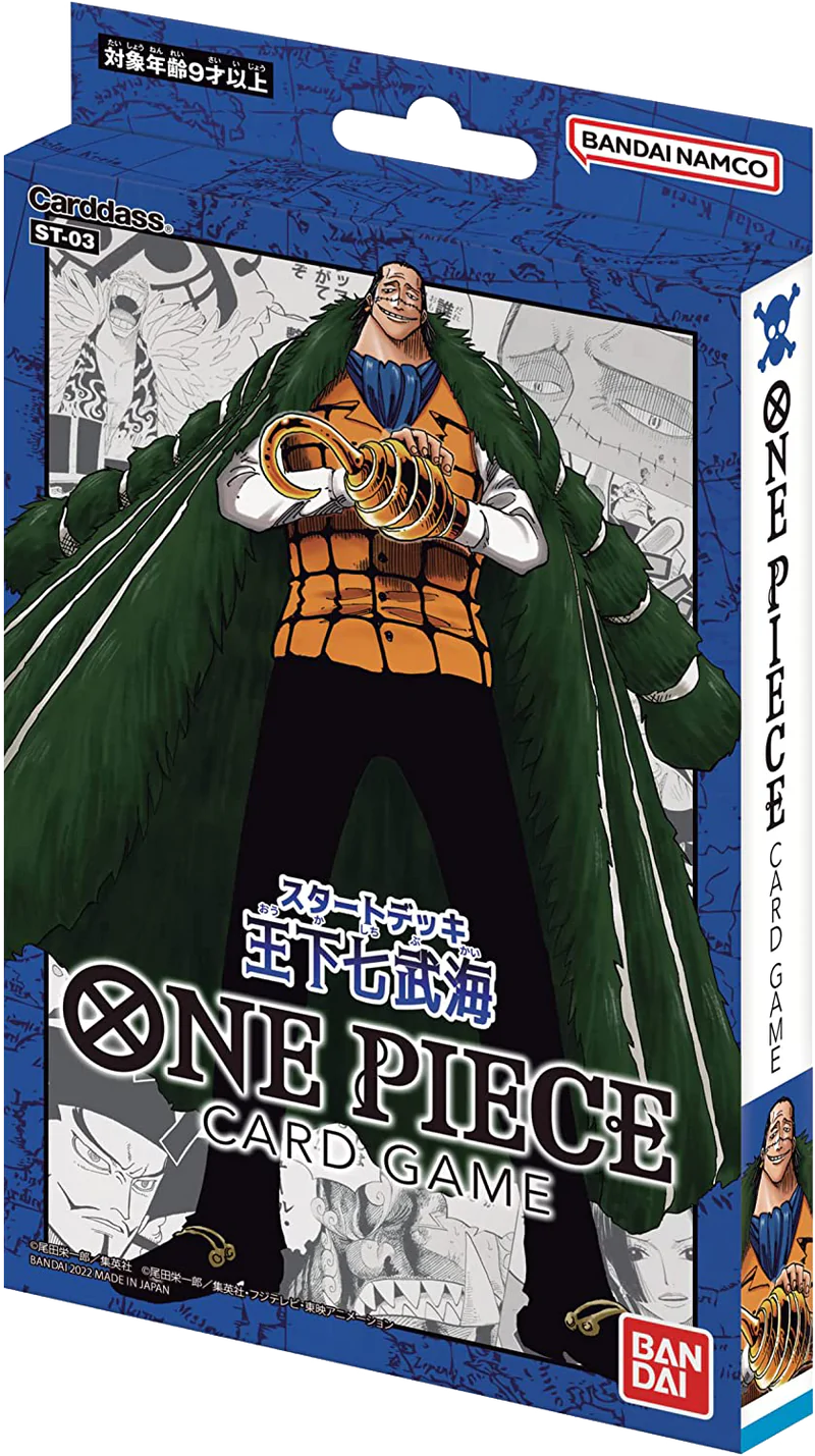 One Piece The Seven Warlords of the Sea Starter Deck ST03