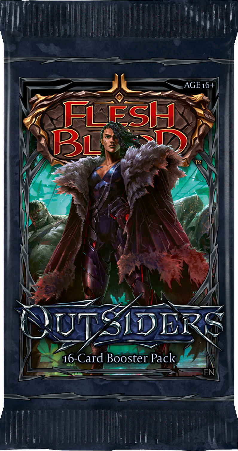 Flesh and Blood Outsiders Booster Pack (10 cards)